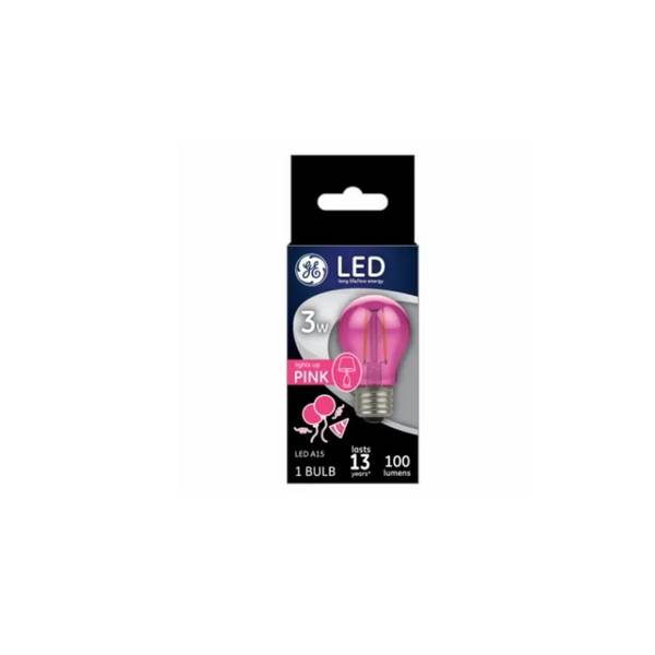 Photo of LED A15 Pink Party Light Bulb