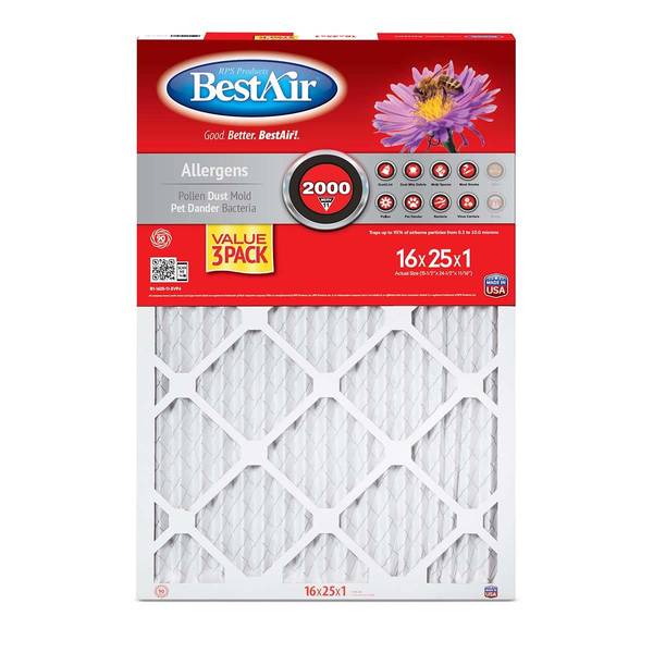 Photo of MERV 11 16x25x1 Value 3-Pack