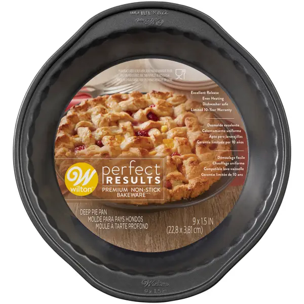 Wilton Recipe Right Pie Pan-Round 9 