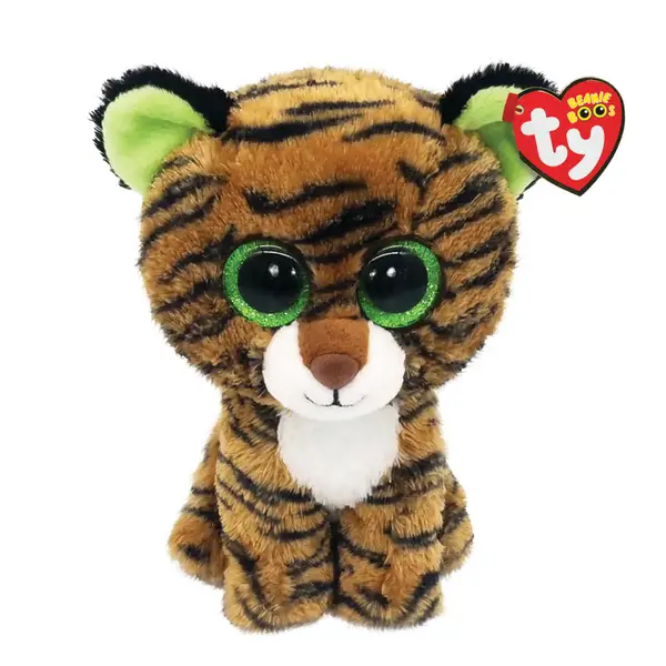 Ty Beanie Boos Collection Oakie Brown/Grey Raccoon - 6