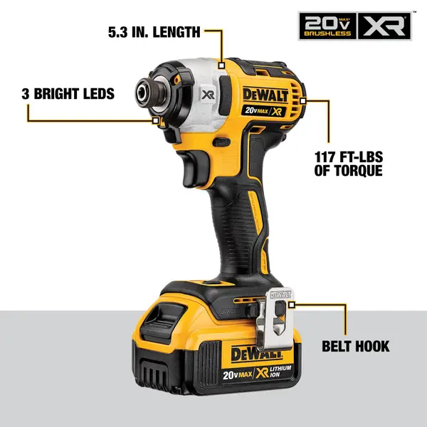 Drill Set DEWALT 20V MAX Combo Kit – Hammer Drill Impact Driver