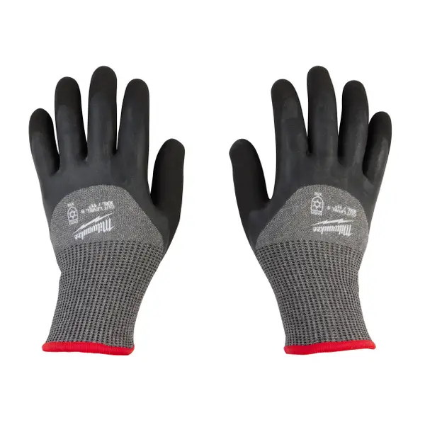 Milwaukee Cut Level 5 Resistant Dipped Work Gloves- See Dip Types & Sizes