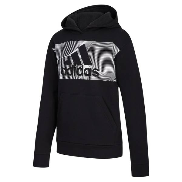 boys grey adidas hoodie