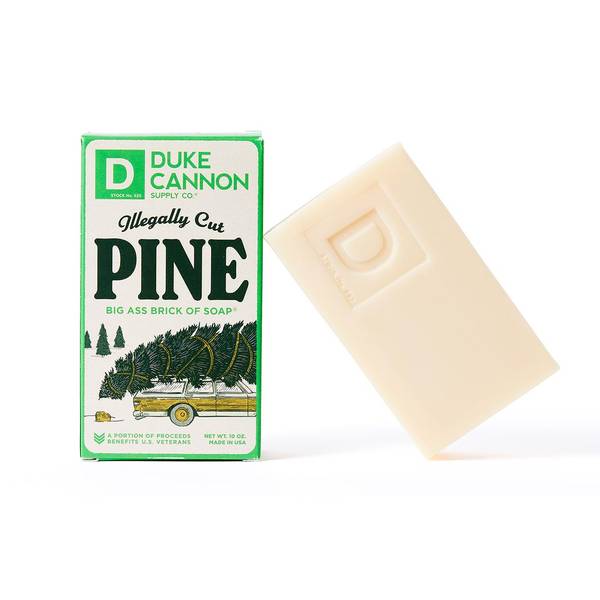 Duke Cannon 6021138 10 oz Illegally Cut Pine Scent Soap Bar