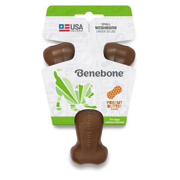 Benebone Small Peanut Butter Wishbone Chew - 838244 | Blain's Farm & Fleet