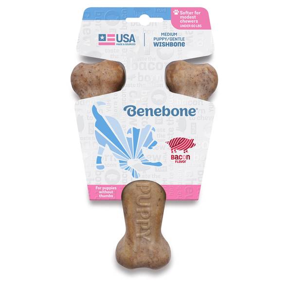 benebone puppy dog chew toy