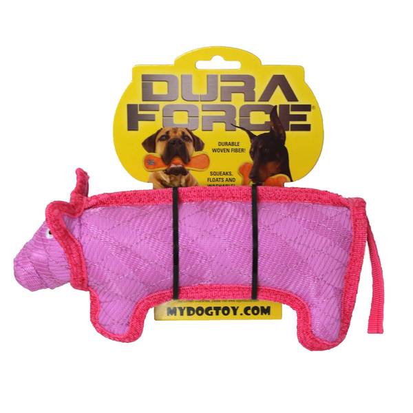 Tuffy DuraForce Pig Durable Dog Toy 1020520 Blain's Farm & Fleet