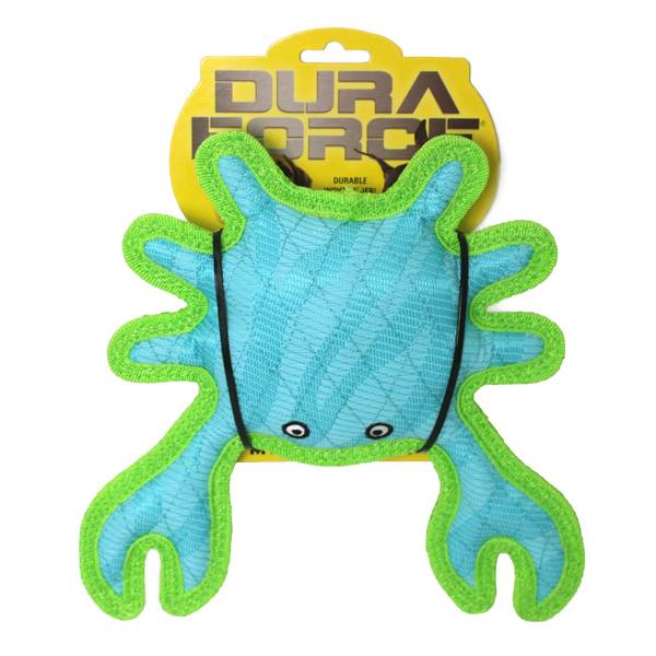 Tuffy Ocean Creature Crab pet toy 