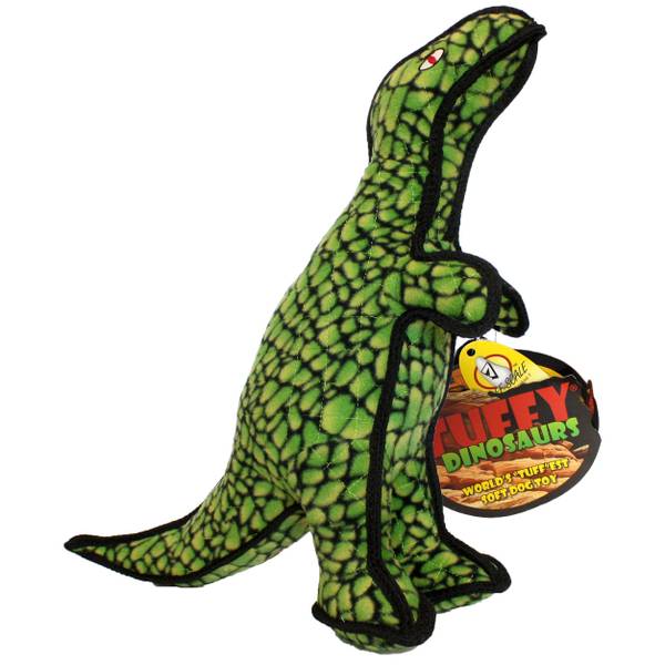 Tuffy dinosaur dog toy sale