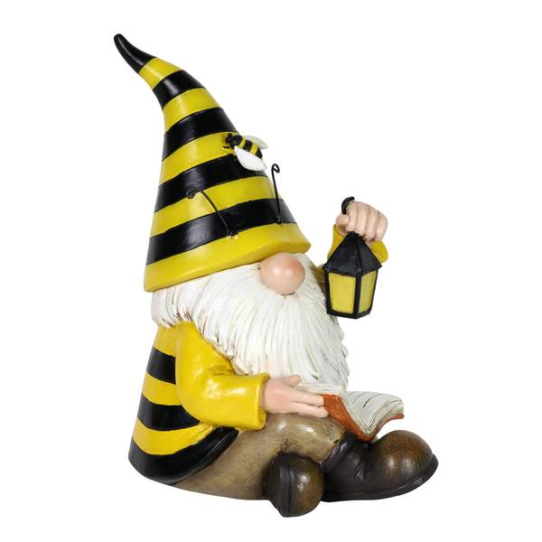Exhart Welcome to Our Home Hand Painted Bee Hive Garden Statue