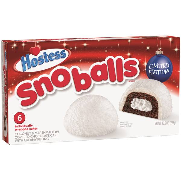 Hostess Holiday Snowballs - 567642 | Blain's Farm & Fleet