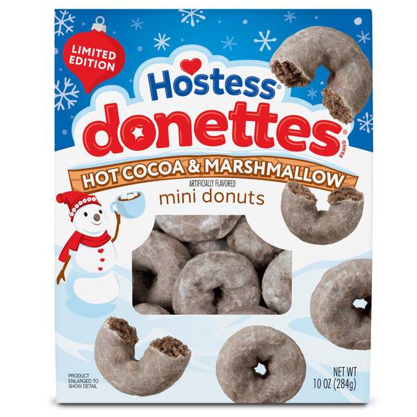 Photo of Hot Cocoa and Marshmallow Holiday Donettes