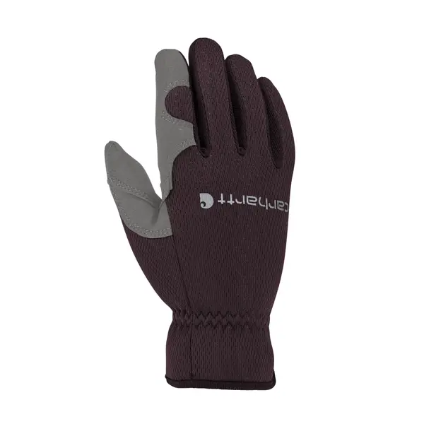 Carhartt Women's High Dexterity Open Cuff Gloves - GD0794-W-BBGRY