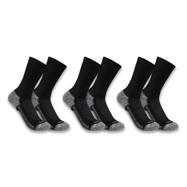 Super 60® Quarter 3-Pack Midweight Cotton Socks