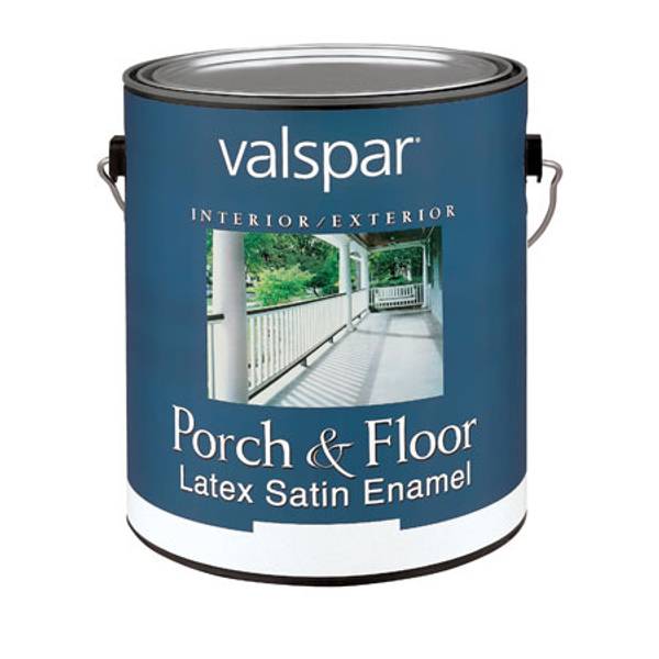 Valspar 1 Gallon Latex Satin Enamel Porch & Floor, Dark Brown - 27-1515 ...