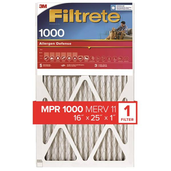Photo of 16" x 20" x 1" Allergen Defense Air Filter