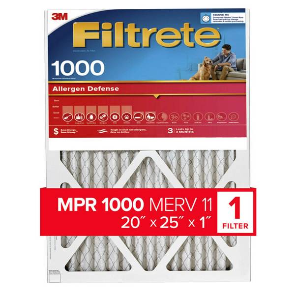 Photo of 16" x 20" x 1" Allergen Defense Air Filter