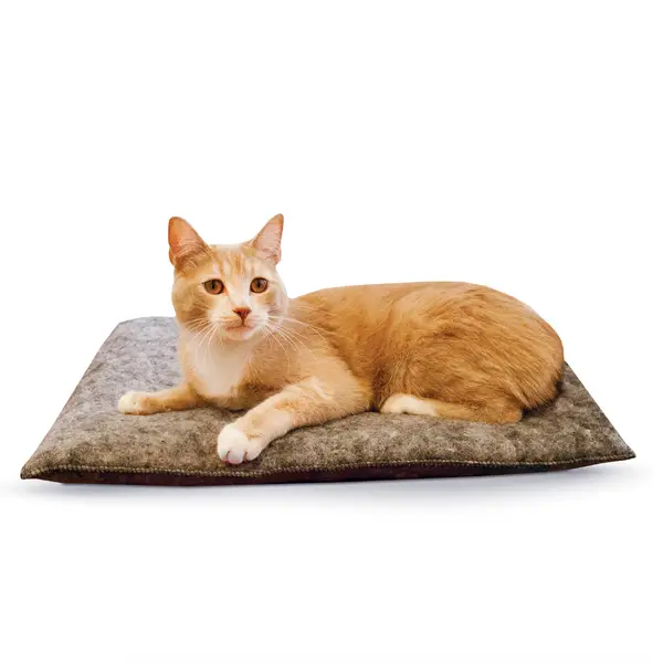 K&H Pet Products Amazin' Kitty Lounger Hooded Gray 13 x 17 Traps