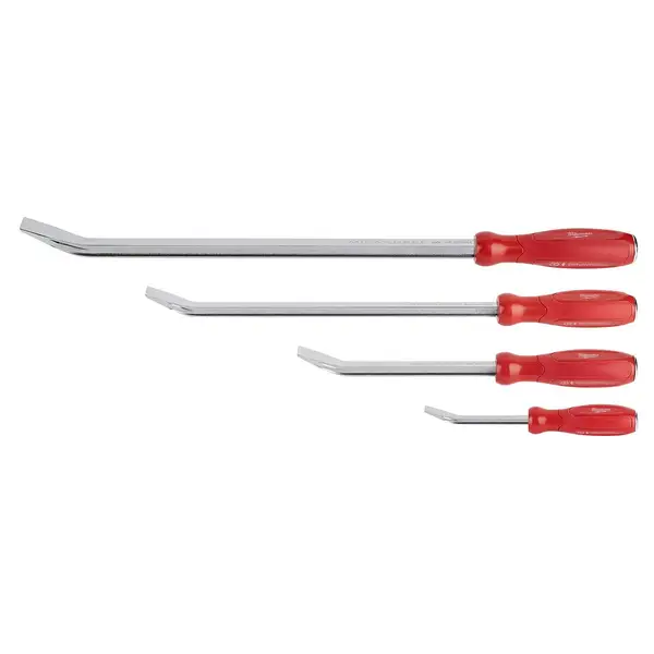 Milwaukee 4-Piece Pry Bar Set - 48-22-9214 | Blain's Farm & Fleet