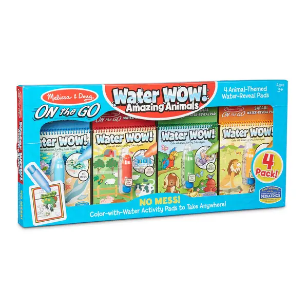 Melissa & Doug Water Wow! Vehicles & Animals Activity Set