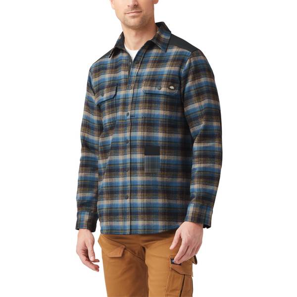 Dickies Men's Heavyweight Brawny Flannel - WL901B2E-L | Blain's Farm ...