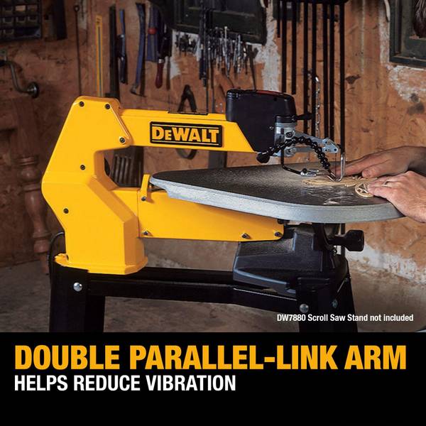 DEWALT 20 Variable Speed Scroll Saw DW788