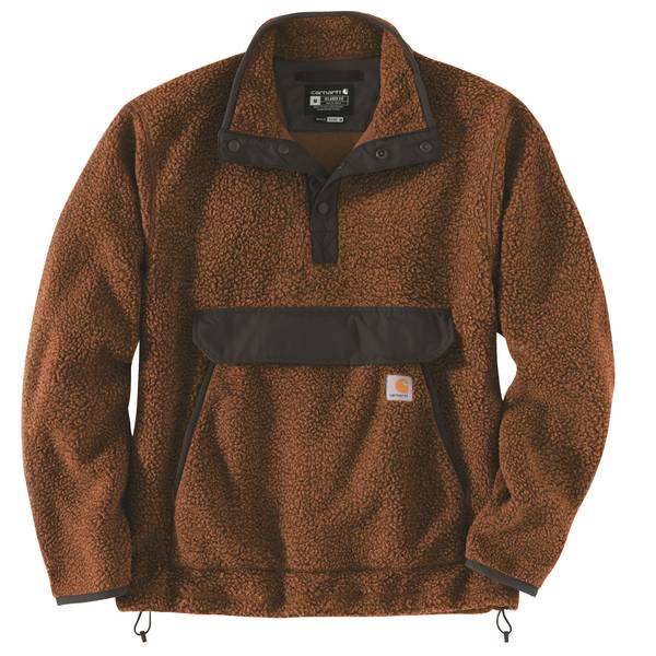 Carhartt Men's Relaxed Fit Fleece Pullover, Burnt Sienna, 2X - 104991Q45-2X | Blain's Farm & Fleet