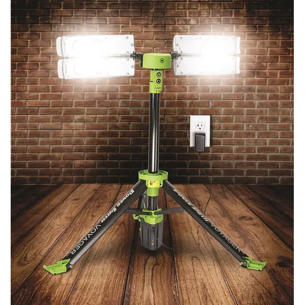 PowerSmith 8 000 Lumen Voyager Rechargeable LED Work Light