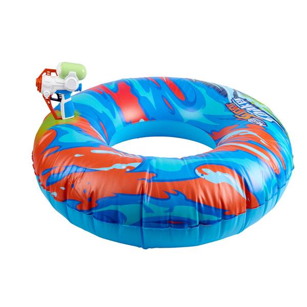 NERF Super Soaker Hydro Battle Cruiser Ride-On Inflatable Pool Float ...