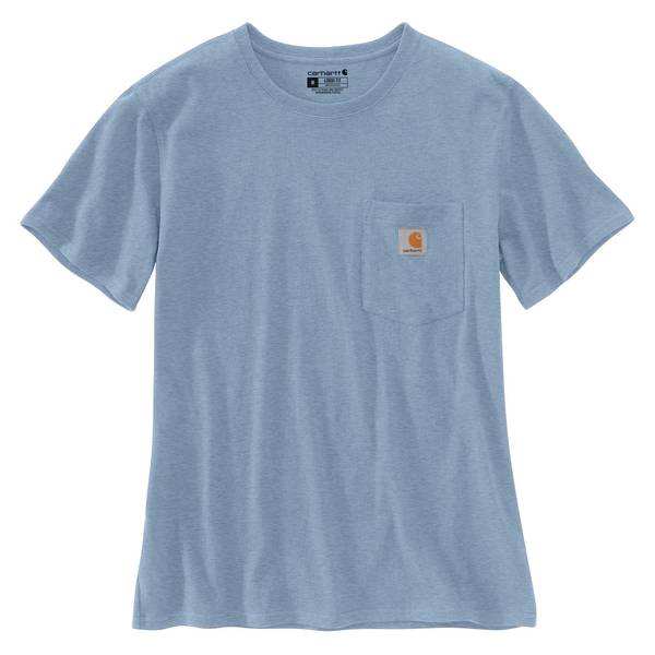 Carhartt Women's Loose Fit Heavyweight Short-Sleeve Pocket T-Shirt ...