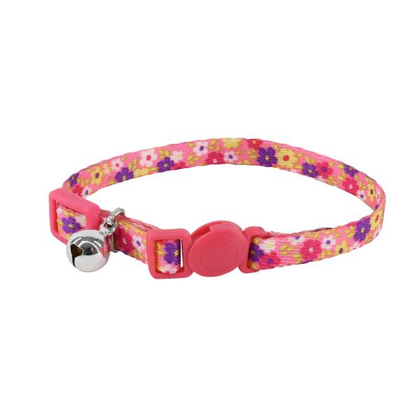 Cute Safe Cat Collars With Bells Breakaway Design For Pet Safety