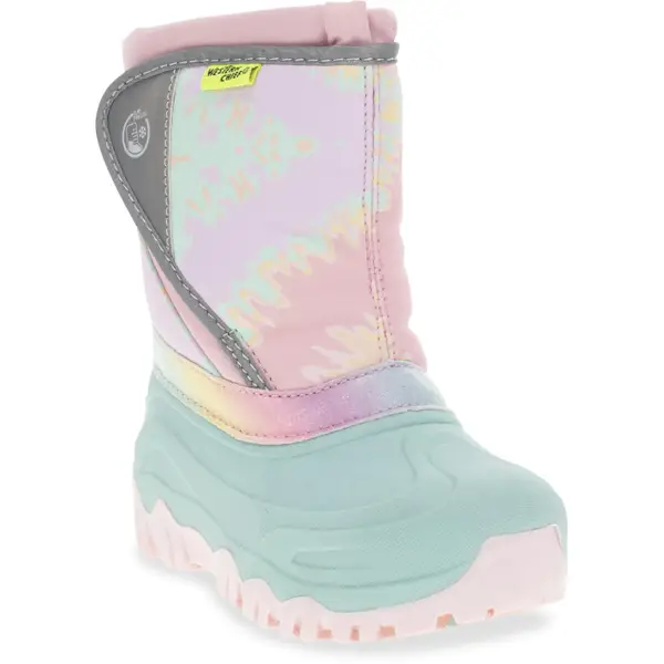 Western Chief Girl's Tie Dye Selah Snow Boots - 24166471P-Multi-7