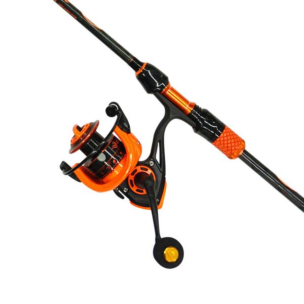 HT Hi-Tech 24 Ice Fishing Pole/Reel Combo New With Tags Orange