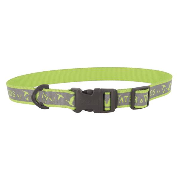 Photo of Adjustable Reflective Dog Collar 1" x 14"-20"