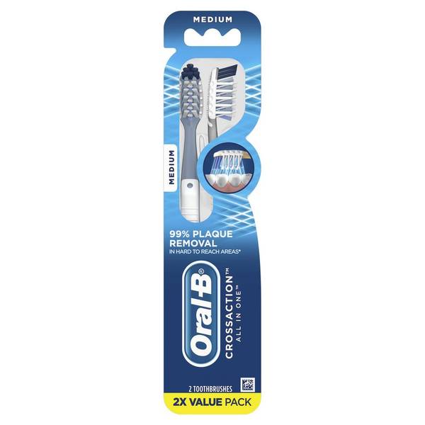 Photo of Crossaction Toothbrush Twin Pack