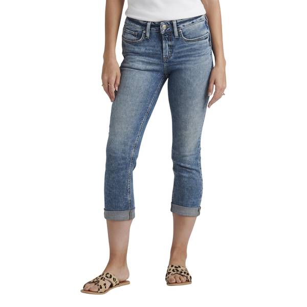 Women's mid rise capris Clearance