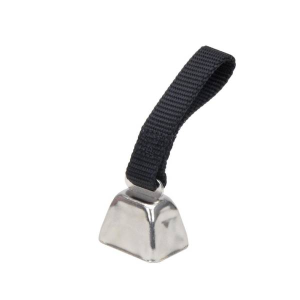 Water & Woods Nickel Cow Bell for Small Dogs