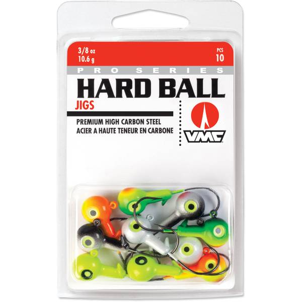 VMC 1/4 oz Assorted Hard Ball Jig - HBJ14K