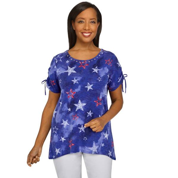 Alfred Dunner Women's Plus Size Tie Dye 