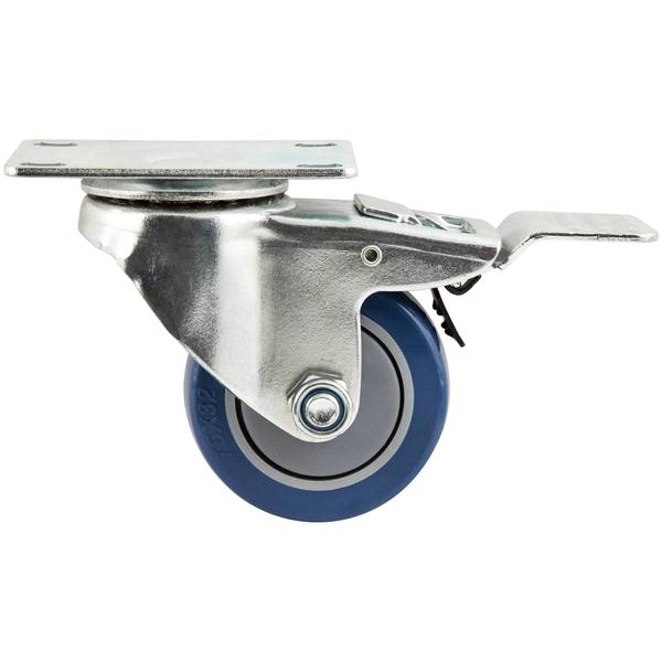 Waxman Titan 3" Polyurethane Swivel Caster with Brake 4121399LN