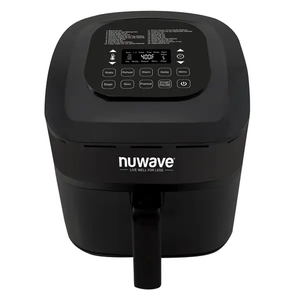 NuWave Brio 6-Quart Air Fryer with App Recipes