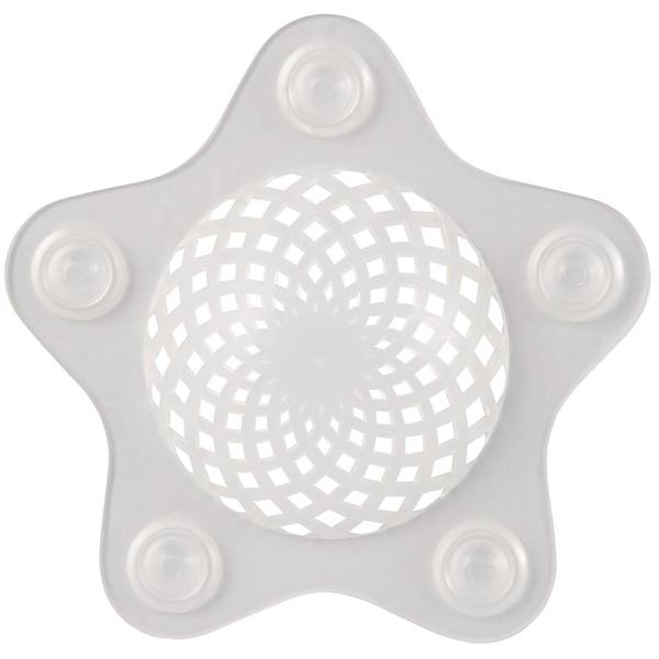 Umbra Starfish Drain Hair Catcher, White