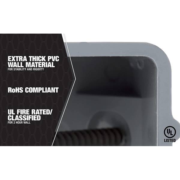 Southwire Heavy Duty 42lb Three Gang Device Box - MSB3G | Blain's