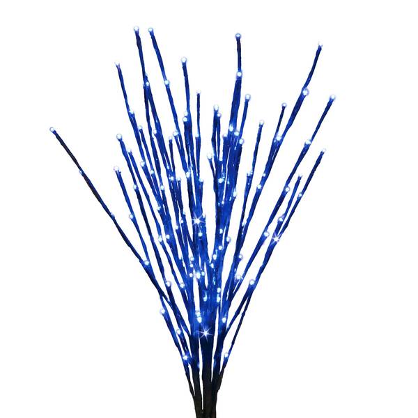 Holiday Bright Lights 32'' Blue 100 LED Light Burst LEDLBST100BLTW