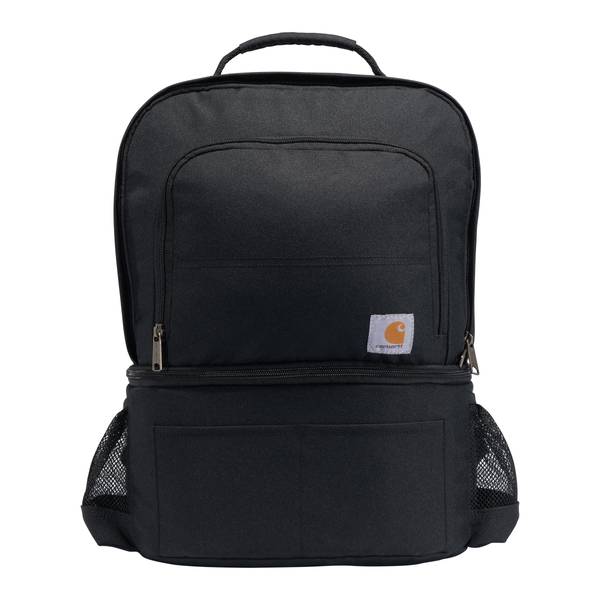 Carhartt 24-Can Two-Compartment Insulated Cooler Backpack Black