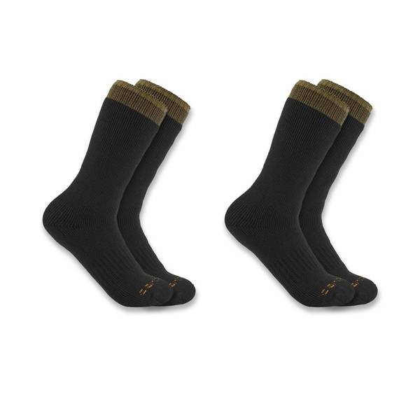 Carhartt - Men's 2 Pack Cold Weather Thermal Socks (CHMA7740B2 BLK) – SVP  Sports