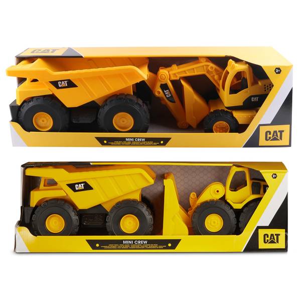 caterpillar mini crew 3 pack construction toys