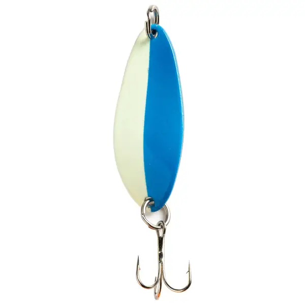 Acme Tackle Little Cleo Fishing Lure Spoon Gold and Neon Red 2/5 oz.