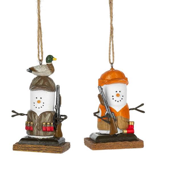 Photo of Assorted S'mores Duck Hunting Ornament