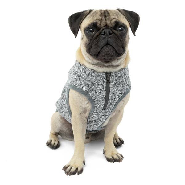 Kurgo K9 Core Pet Sweater, Heather Black, S - Pog30-17385 